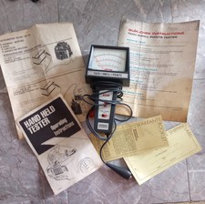 Vintage Daytona American Tach-dwell Tester Model 8415 Ami Corp Untested Nobox Vintage Daytona American Tach-dwell Tester Model 8415 Ami Corp Untested Nobox