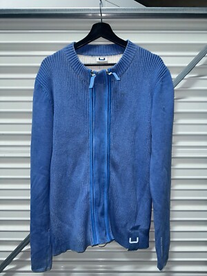 Rare Adolfo Dominguez Double Full Zip Cotton Jacket Made In Japan Size Large