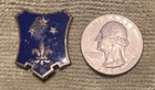 WW2 Era US Army, 351st inf. reg., unit crest, Pinback, Meyer, Scrapped w/o. Lock — photo 3
