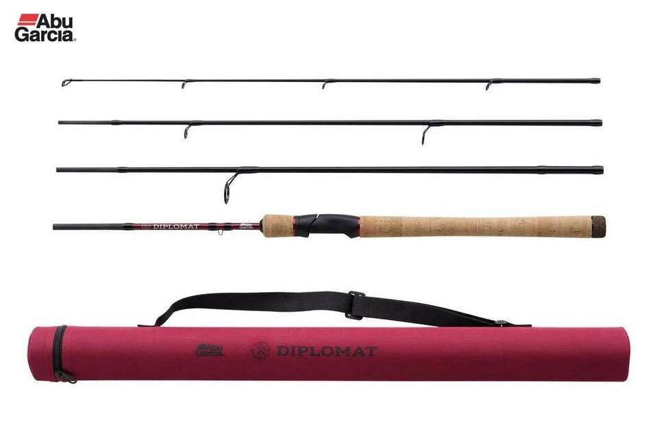 Abu Garcia Spinning Rod Medium Heavy Fishing Rods & Poles 7 Guides for sale  | eBay
