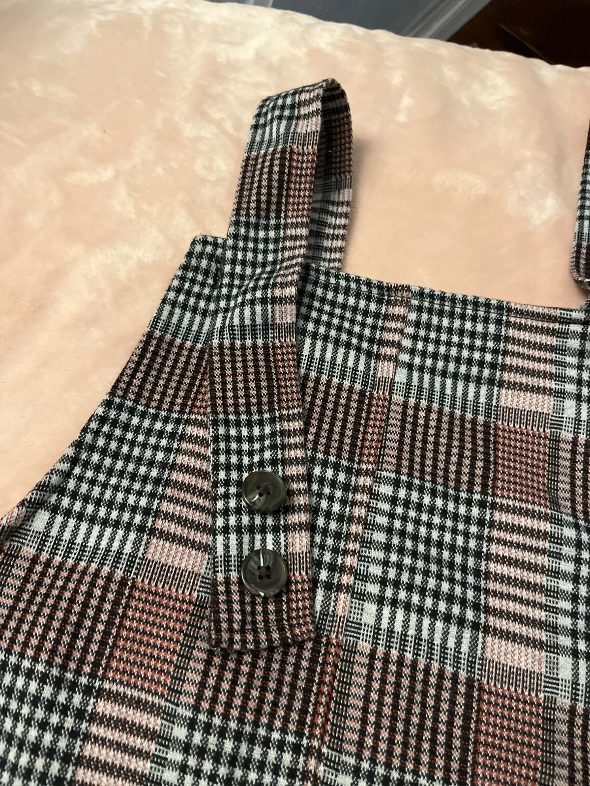 VETEMENTS Maglione SO a quadri taglia S