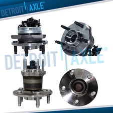 (4) Front & Rear Wheel Hub Bearings Kit for Chevy Malibu Saturn Aura G6 w/ ABS
