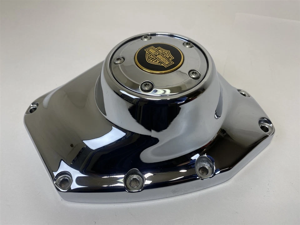 2013 Harley-Davidson Tri Glide FLHTCUTG Camshaft Cover Chrome 110th Anniversary - Image 4 of 4