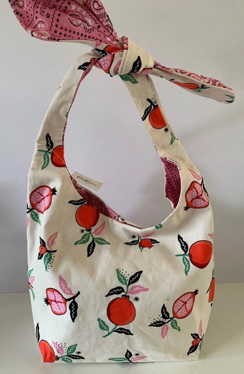 Cath Kidston Reversible Shopper Pomegranate Bag Cream eBay