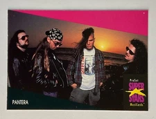 1991 Pro Set Musicards Pantera RC #323 Pack Fresh Metal Masters Dimebag Darrell