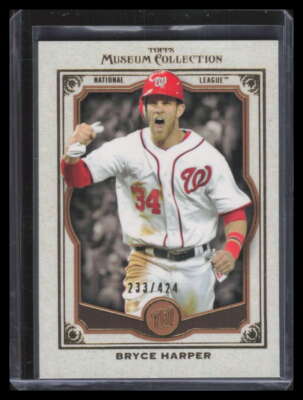 2013 Topps Museum Collection Copper 12 Bryce Harper 233/424 | eBay