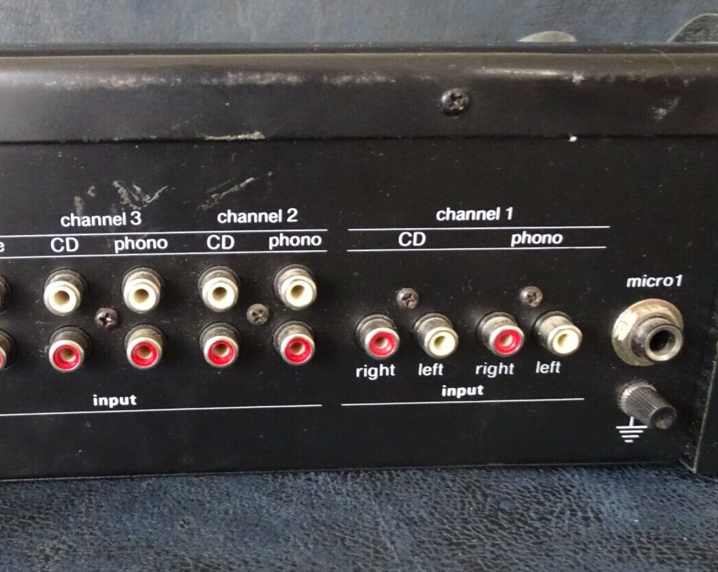 MIXER VIVANCO MX 720 Stéréo Mixer 5 Channel Rétro Vintage 70s EUR 50,00 - IT
