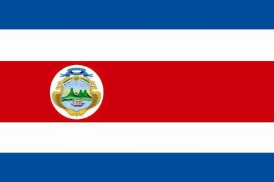 Miniflag Costa Rica 10 x 15 cm Fahne Flagge Miniflagge