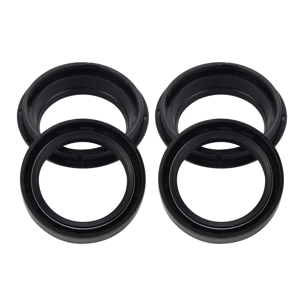 NBR Fork Oil Dust Seals Kit 39mm For Honda GL1100A Gold Wing Aspencade 1982-1983 Foto 4 de 4