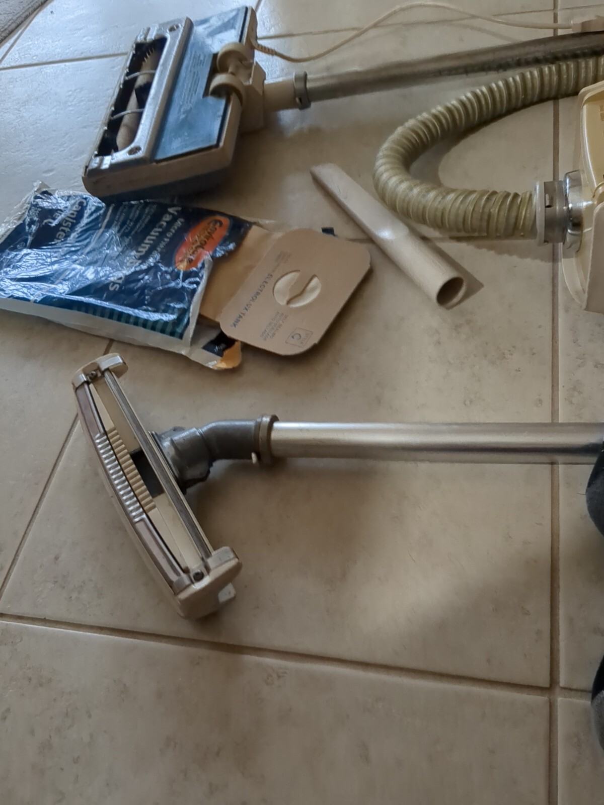 Electrolux Super J Golden Jubilee Model 1401 Canister Vacuum Cleaner