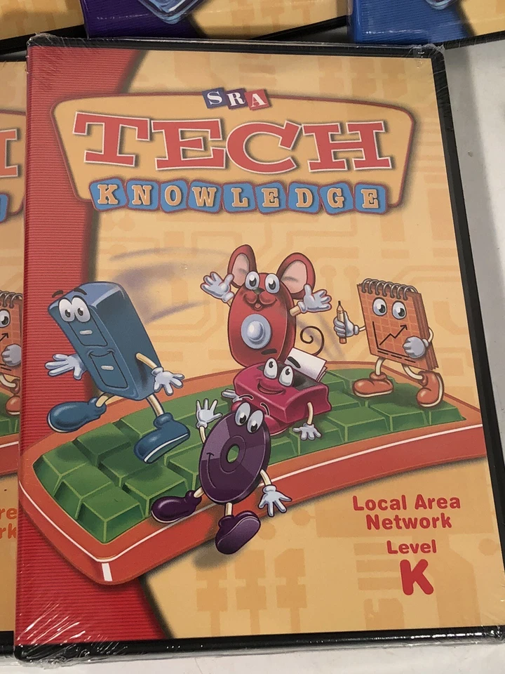 SRA Tech knowledge CD ROM McGraw Hill Local Area Network Pre K, K,1,2,3,5,6 NEW - Image 3 of 4