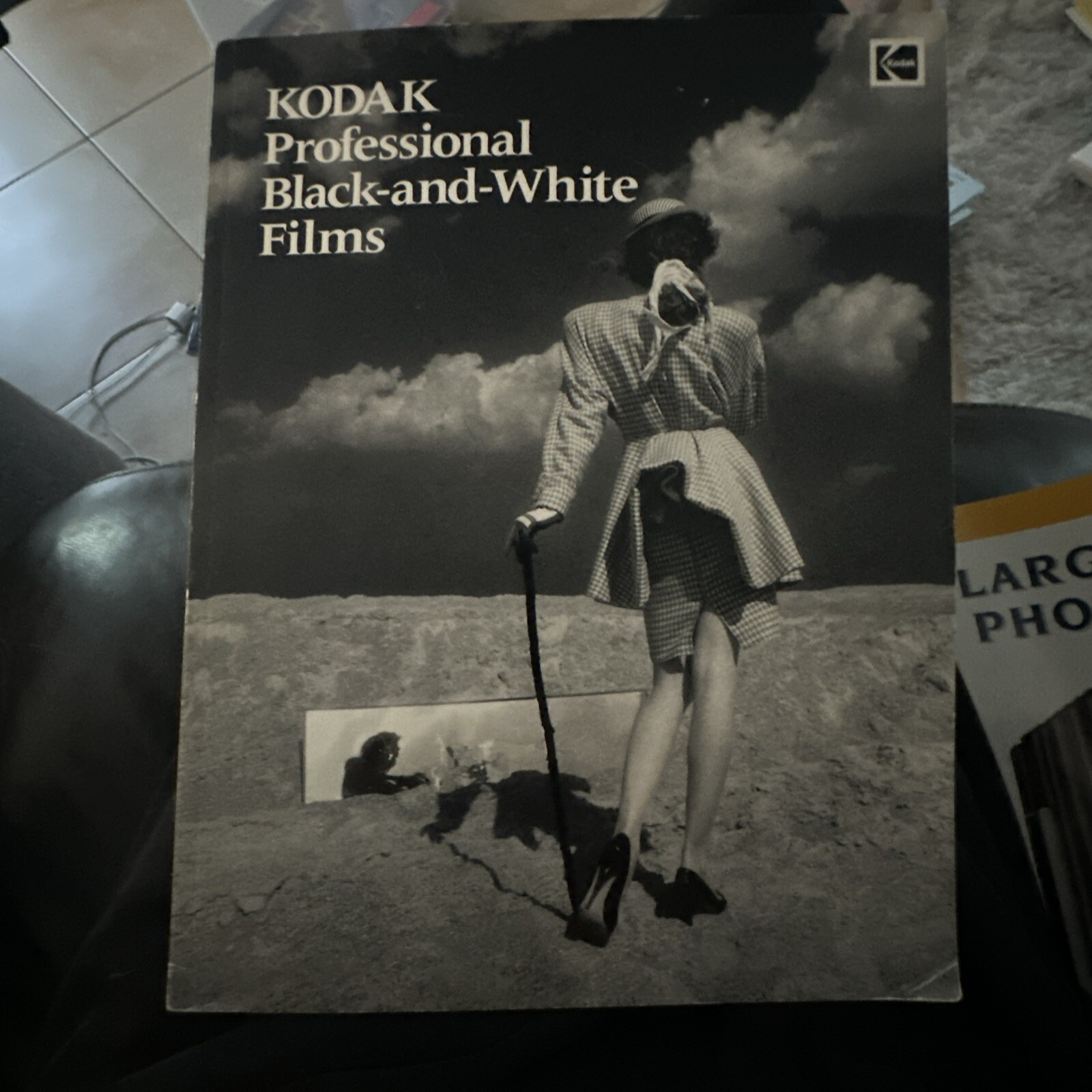 Kodak Professional Black And White Films Softcover Book Vintage 1990