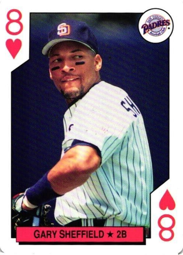 Gary Sheffield 1992 Baseball All-Stars San Diego Padres Playing Card
