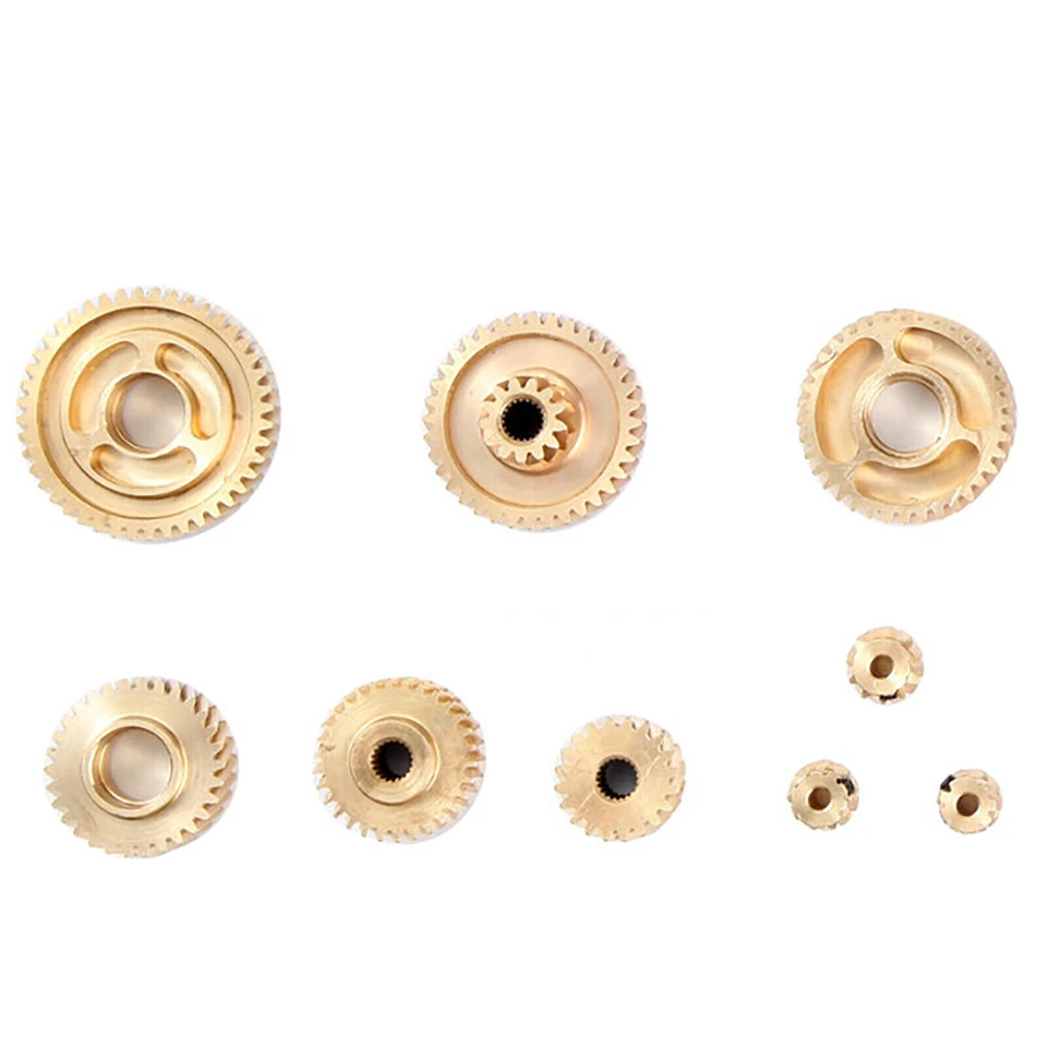 Metal Gearbox Bevel Gear/Synchronizer for Tamiya  1/14 RC Trailer Truck - Image 2 of 4