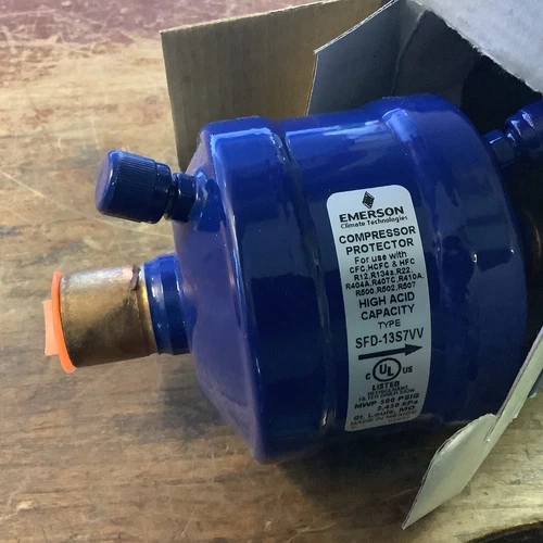 Emerson SFD 13 S 7-VV Suction Line Filter Drier 7/8” Flare (new)