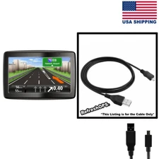 TOM TOM VIA 1400 TM Portable Charger USB Cable Transfer Cord Replacement