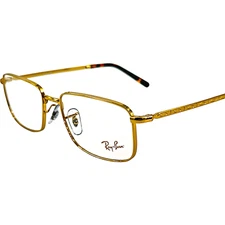 Ray Ban RB3717V Unisex Metal Eyeglass Frame 3086 Legend Gold 54-18