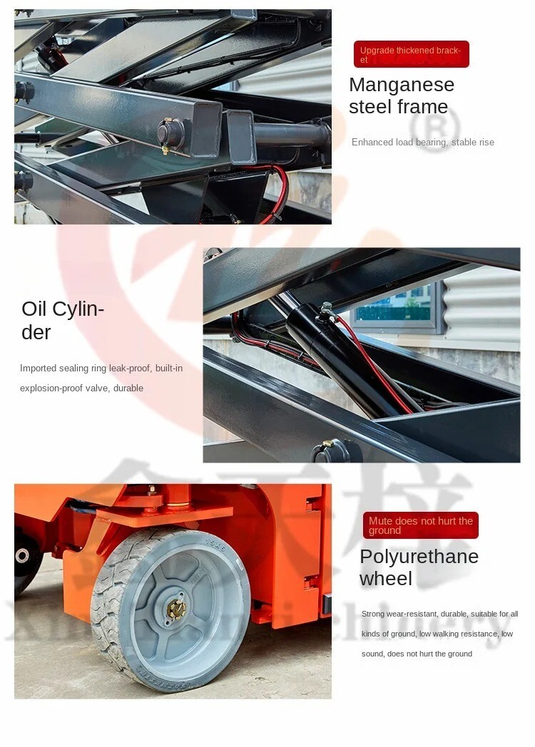 18 FEET MAX LIFT ELECTRIC SCISSOR LIFT MAN LIFT eBay