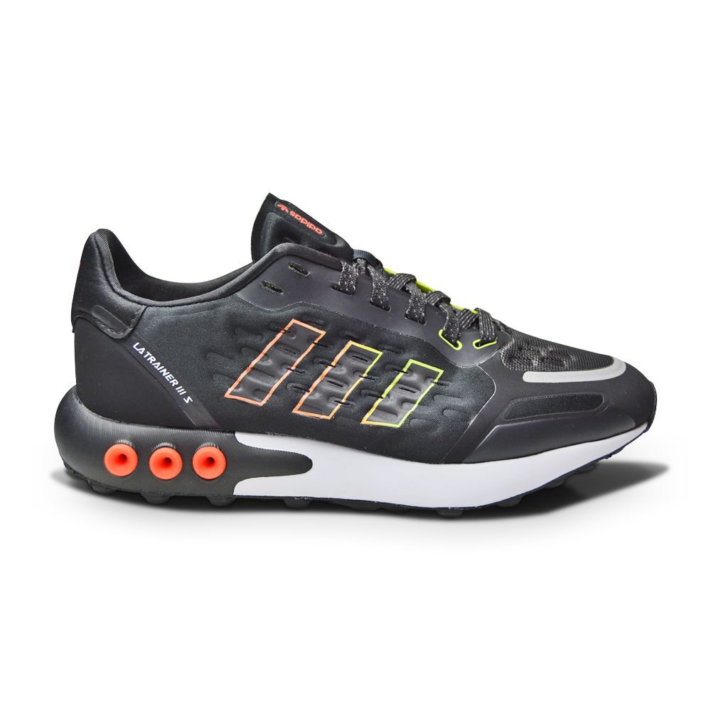 Кроссовки Adidas LA Trainer III J - FY7217 для юниоров - Черный, желтый, красный