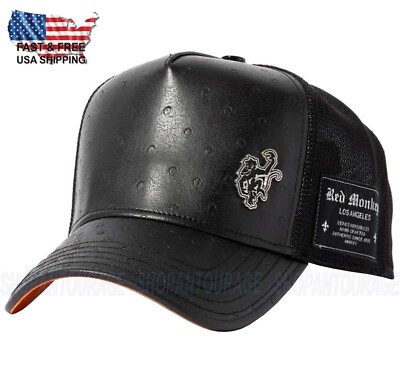 Red Monkey Ostrich XXV RM1529 Limited Edition Unisex Trucker