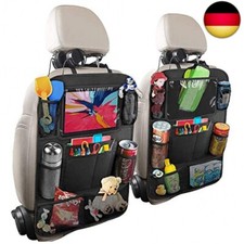 2 Stück Auto Rückenlehnenschutz, Auto Rücksitz Organizer Für Kinder, Autositz Or