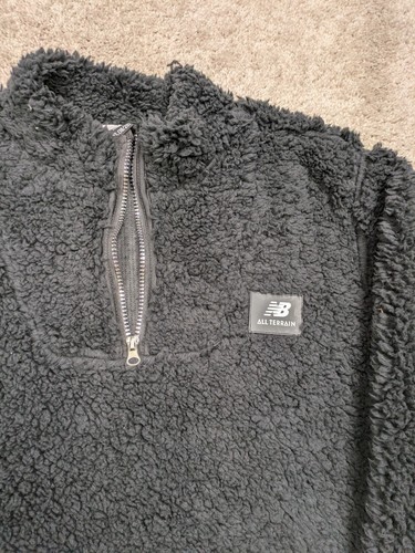 New Balance Jacket Youth XL All Terrain Fleece Sherpa Pile Black 18/20 NWT $48 - Picture 2 of 9