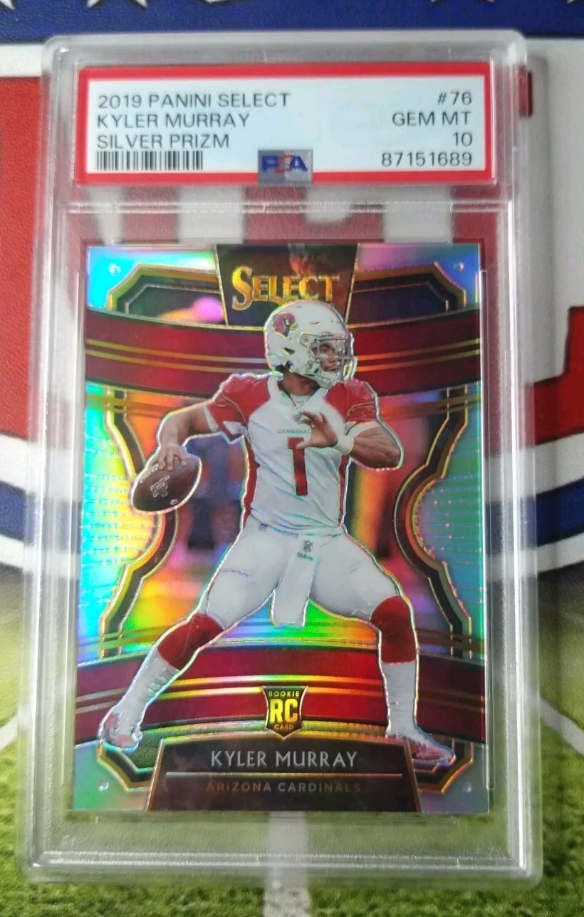 2019 Select Kyler Murray Concourse Level Silver Prizm PSA 10