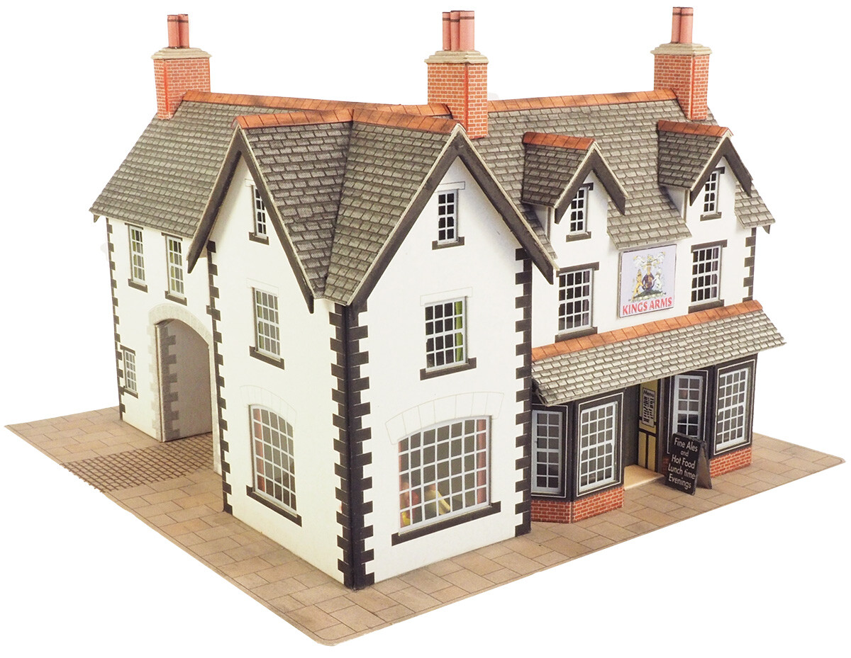 Metcalfe PO228 OO Gauge Coaching Inn Card Kit
