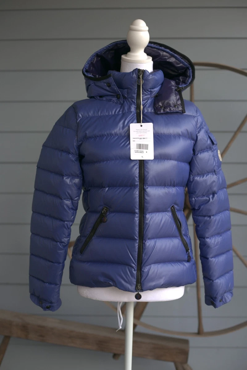 Moncler Bady Quilted Down Jacket Cool Blue SZ 0 XS eBay