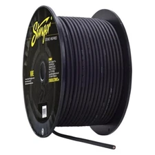 Stinger Pro Series 8 AWG OFC Power Cable Black, Wholesale,  10ft and up, Radio