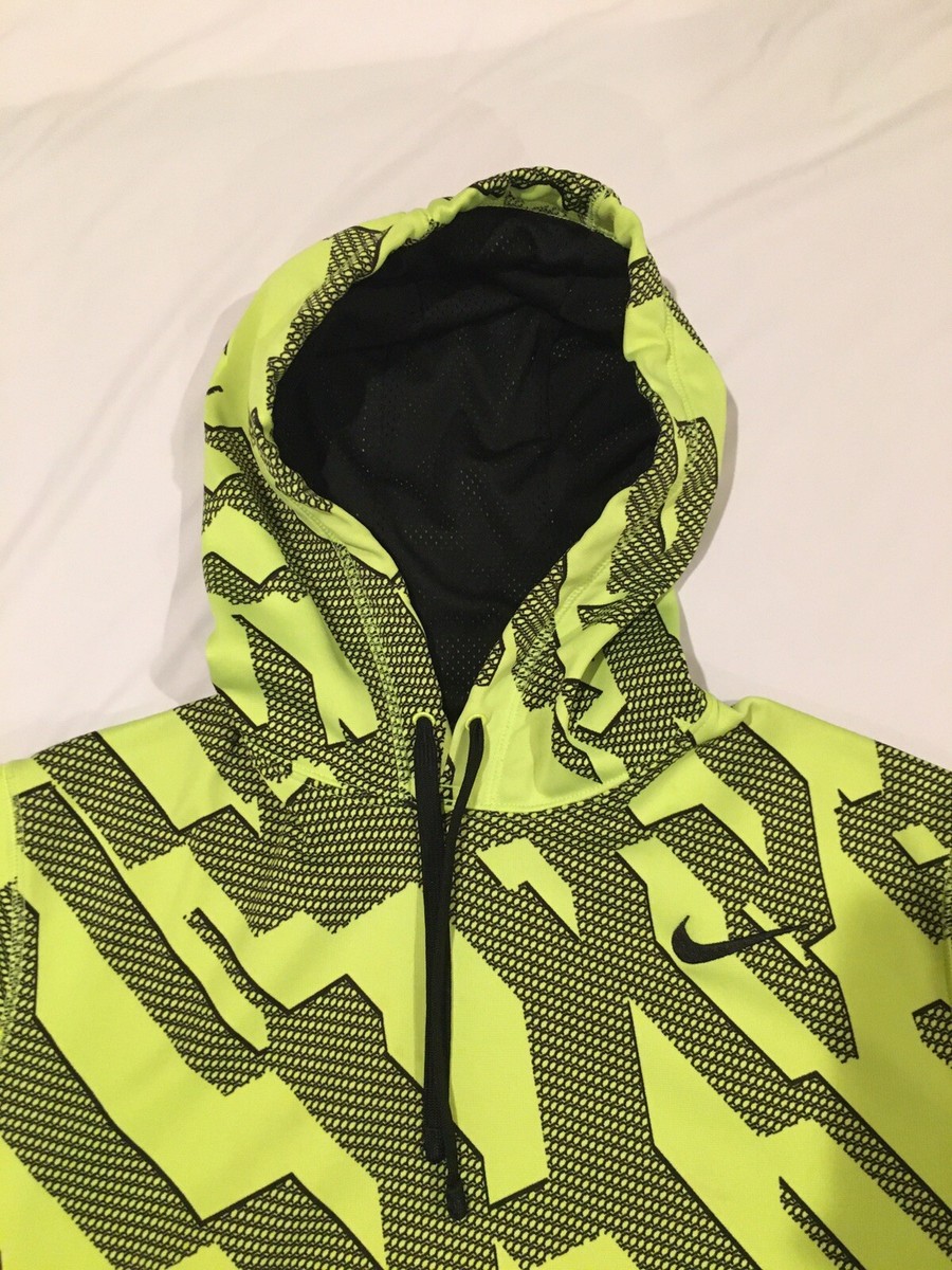 Dri Fit Nike Hoodie Neon GrÃ¼n Nike Therma-Fit KO Knockout