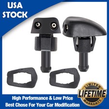 Set of 2 Car Window Windshield Washer Spray Wiper Sprinkler Nozzle Universal Jet