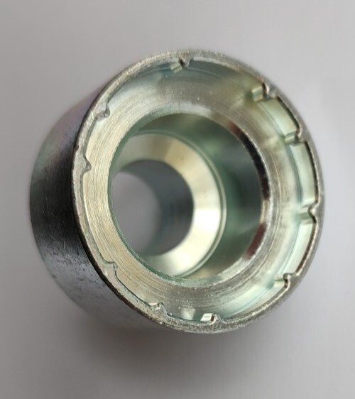 GENUINE FORD LOCKING WHEEL NUT BOLT KEY HEX 22mm PURPLE TRIANGLE 83846B644 eBay