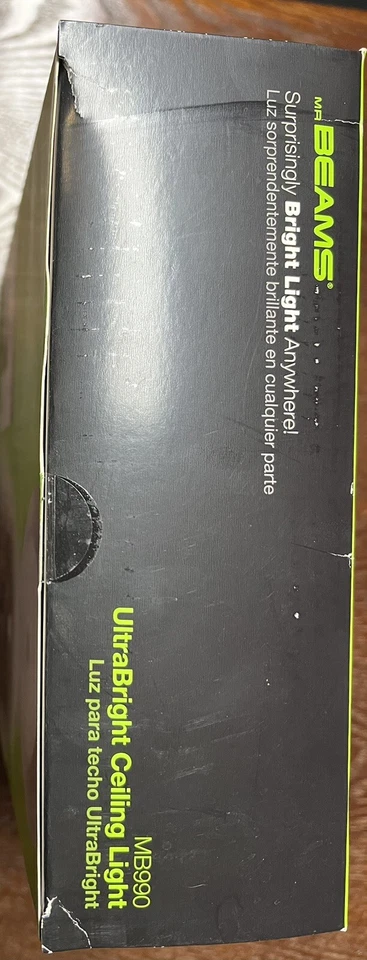 Mr. Beams LEd UltraBright Ceiling Light 300 Lumens MB990-WHT - Image 4 of 4