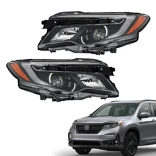 For Honda 16-18 Pilot ELITE 19-22 Passport 17-20 Ridgeline Headlights w/LED DRL