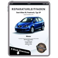 Seat Altea 5P5 (06-15) 4-Zyl. 2,0L Dieselmotor 170 Ps Reparaturleitfaden Ebook