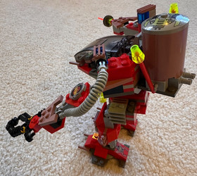 Vintage Lego Life On Mars set 7314 - Recon Mech RP; 100% complete w box & manual