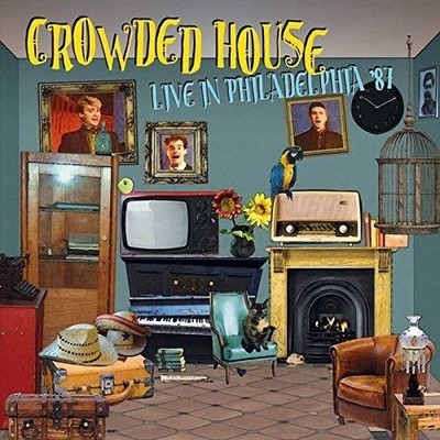 Audio Cd - Crowded House - Live In Philadelphia '87  - Rox Vox -D- Neu