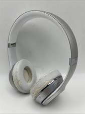 Beats By Dr. Dre Solo 3 Wireless Silver A1796 MNEQ2LL/A - Tested Working