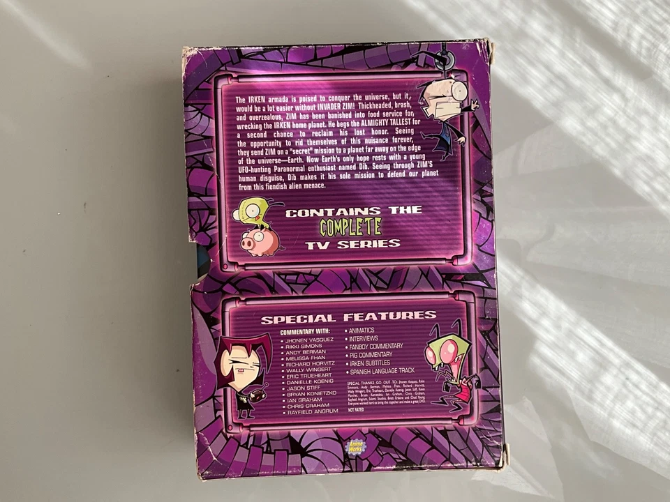Invader Zim : Complete Invasion DVD Box Set Volume 1 2 3 Region 1 - Image 3 of 4