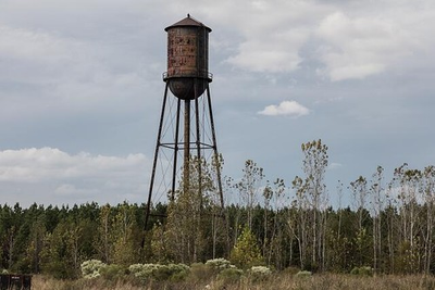 #ad Photo:This rusty old water tower stands outside tiny Como Mississippi $9.99