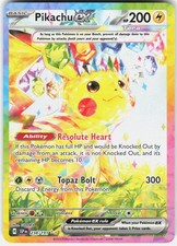 Pokemon Pikachu ex 238/191 Special Illustration Rare Surging Sparks Pokemon NM on eBay