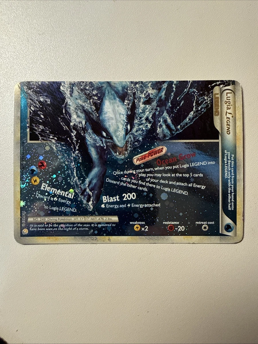 Lugia Pokémon TCG Heartgold & Soulsilver English Collectible