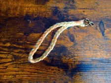 Handmade Macrame Braided Keychain Wristlet
