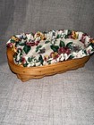 1995 Longaberger LAVENDER Booking Basket with Liner — photo 3