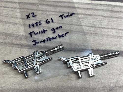 Vintage Twin Twist Jumpstarter Gun Rifle G1 Transformers 1985 Set Of 2