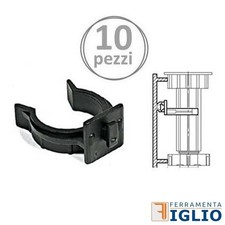 Ganci a Molla per Zoccolo Mobile Cucina in ABS Clip Piedini Zoccolatura Plastica