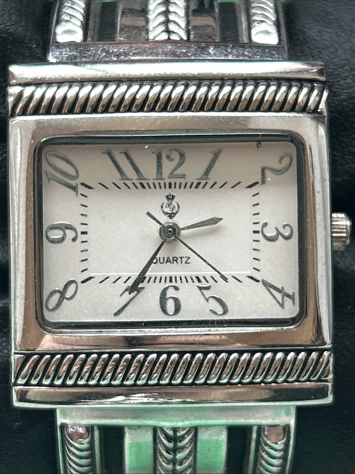 Premier Designs Silver Tone Women’s Quartz Cuff Watch