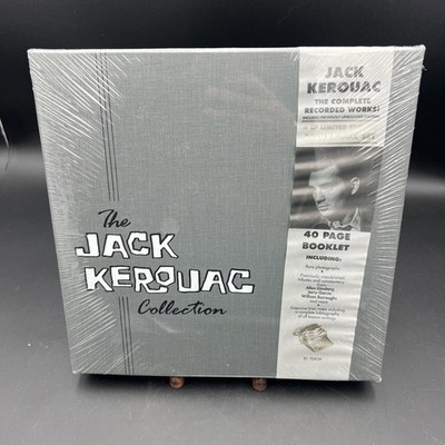 JACK KEROUAC THE COMPLETE RECORDED WORKS 4LP BOX SET WITH BOOKLET New/Sealed