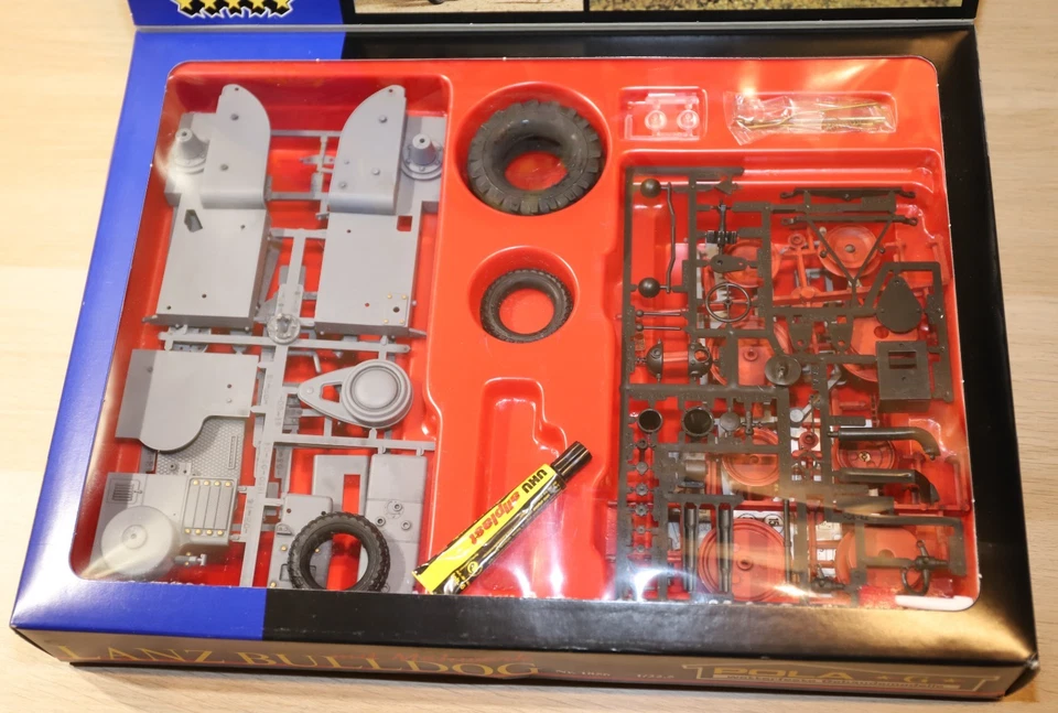 Pola 1856 Tractor, Lanz Bulldog, LGB, G Gauge, Kit Original Packaging - Image 2 of 4